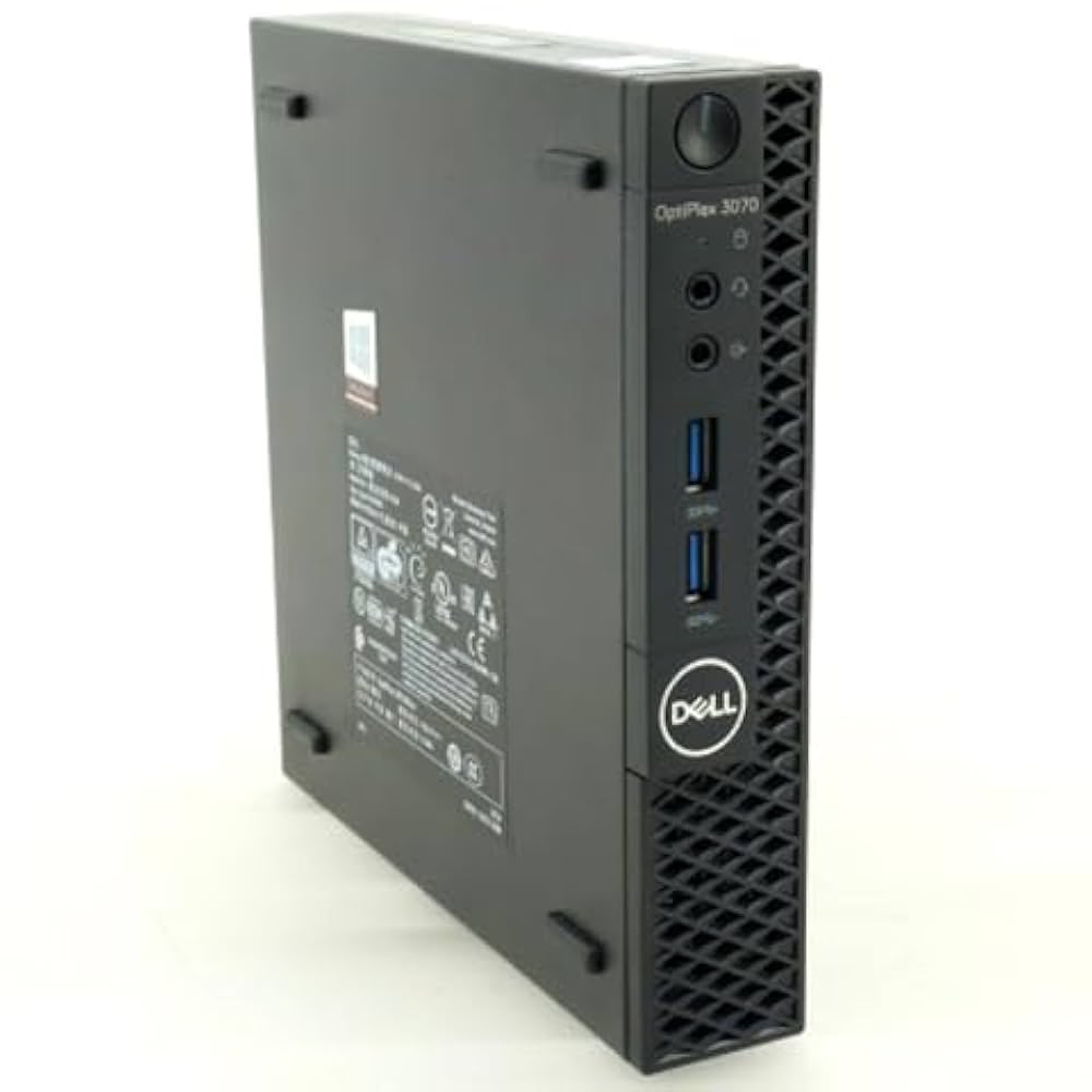 DELL - Dell OptiPlex 3070 ミニPC corei7 9700T Dell Optiplex 3070 Micro tour de bureau | Core i7-9700T